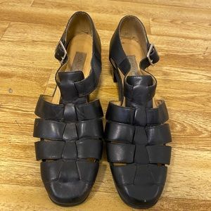 Leather vintage fisherman sandals